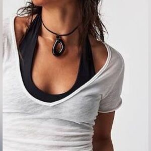 FREE PEOPLE Summertime Cord Choker NWT